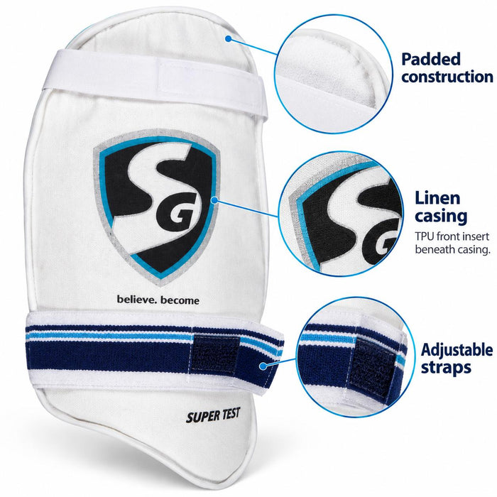 SG Super Test single thigh guard, Youth RH - product detail