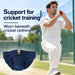 SG Premium Navy Supporter cricket lifestyle image