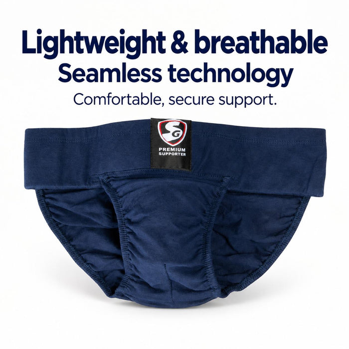 SG Premium Navy Supporter product features