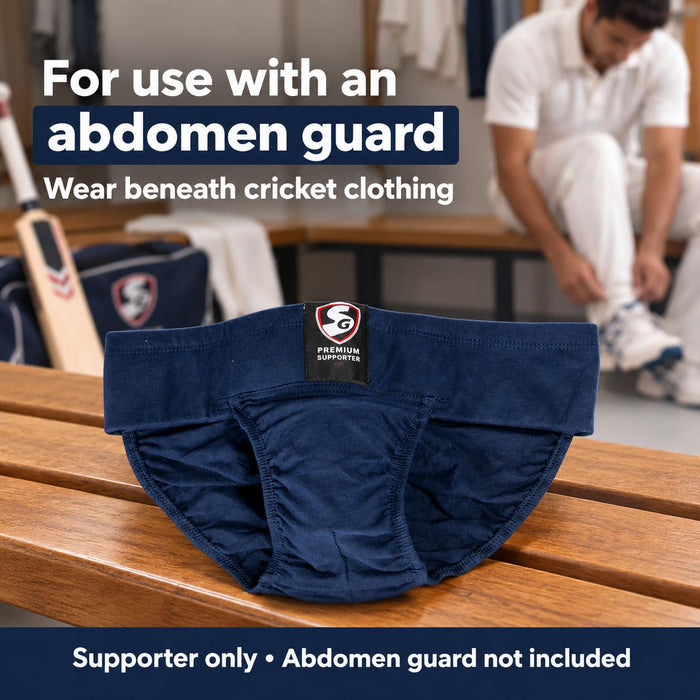 SG Premium Navy Supporter sports use image