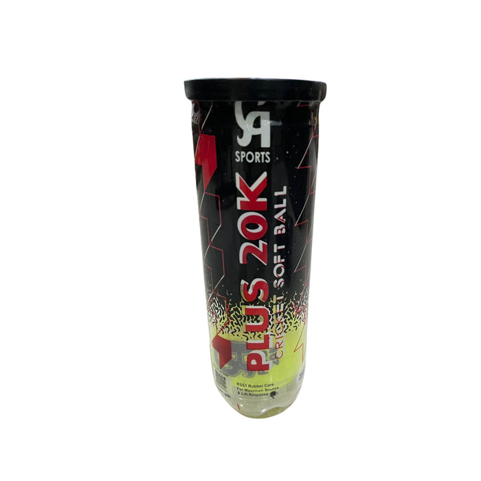 CA Plus 20K Cricket Tennis Ball - 3pack