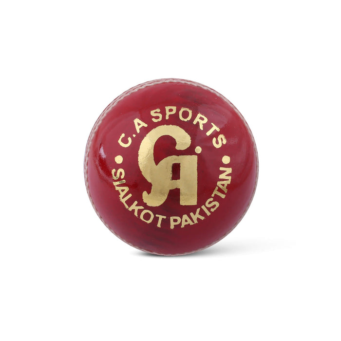 CA Super League Red Cricket Leather Ball