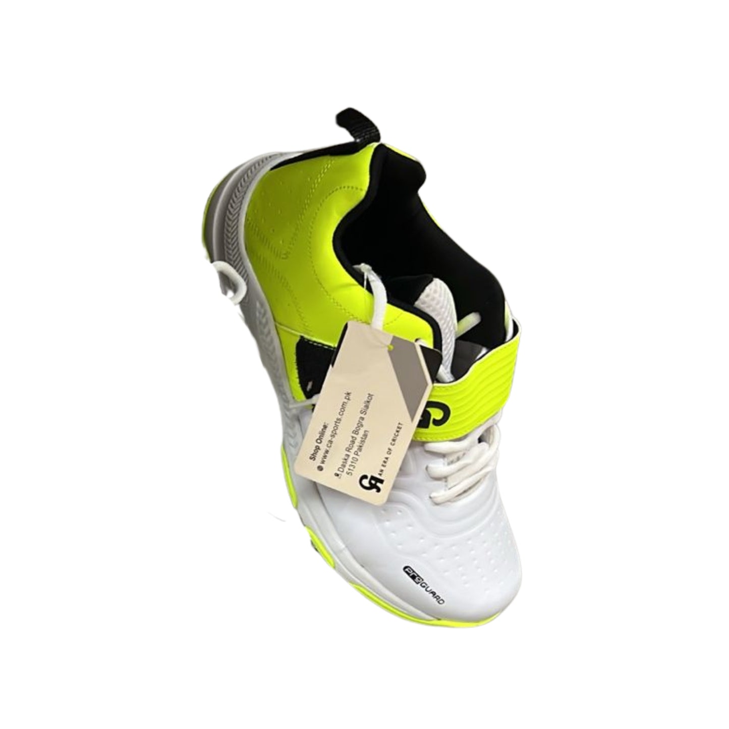 CA Pro 70 Cricket Shoes Neon Yellow