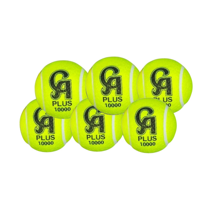 CA Plus 10000 Cricket Tennis Ball - 6pc