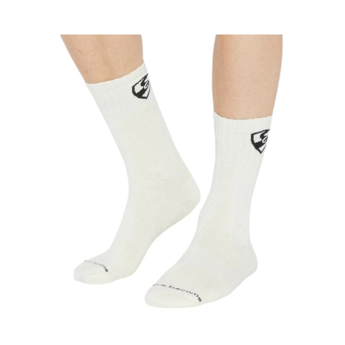 SG Legend Socks Off White for Cricket Shoes