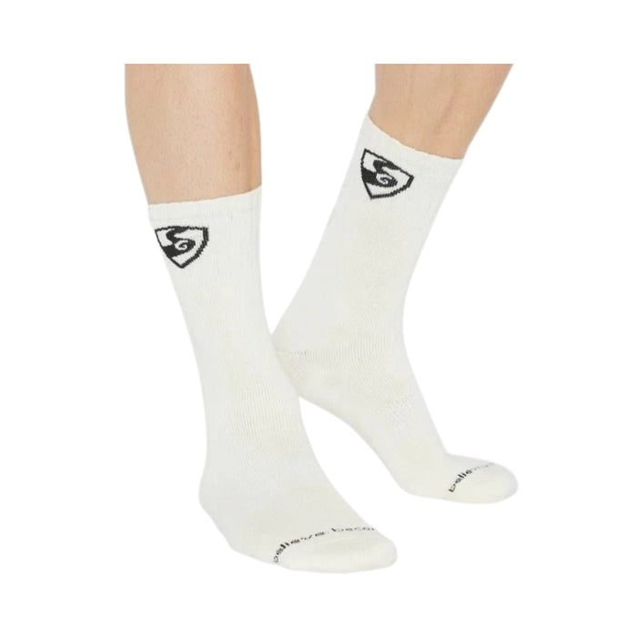 SG Legend Socks Off White for Cricket Shoes
