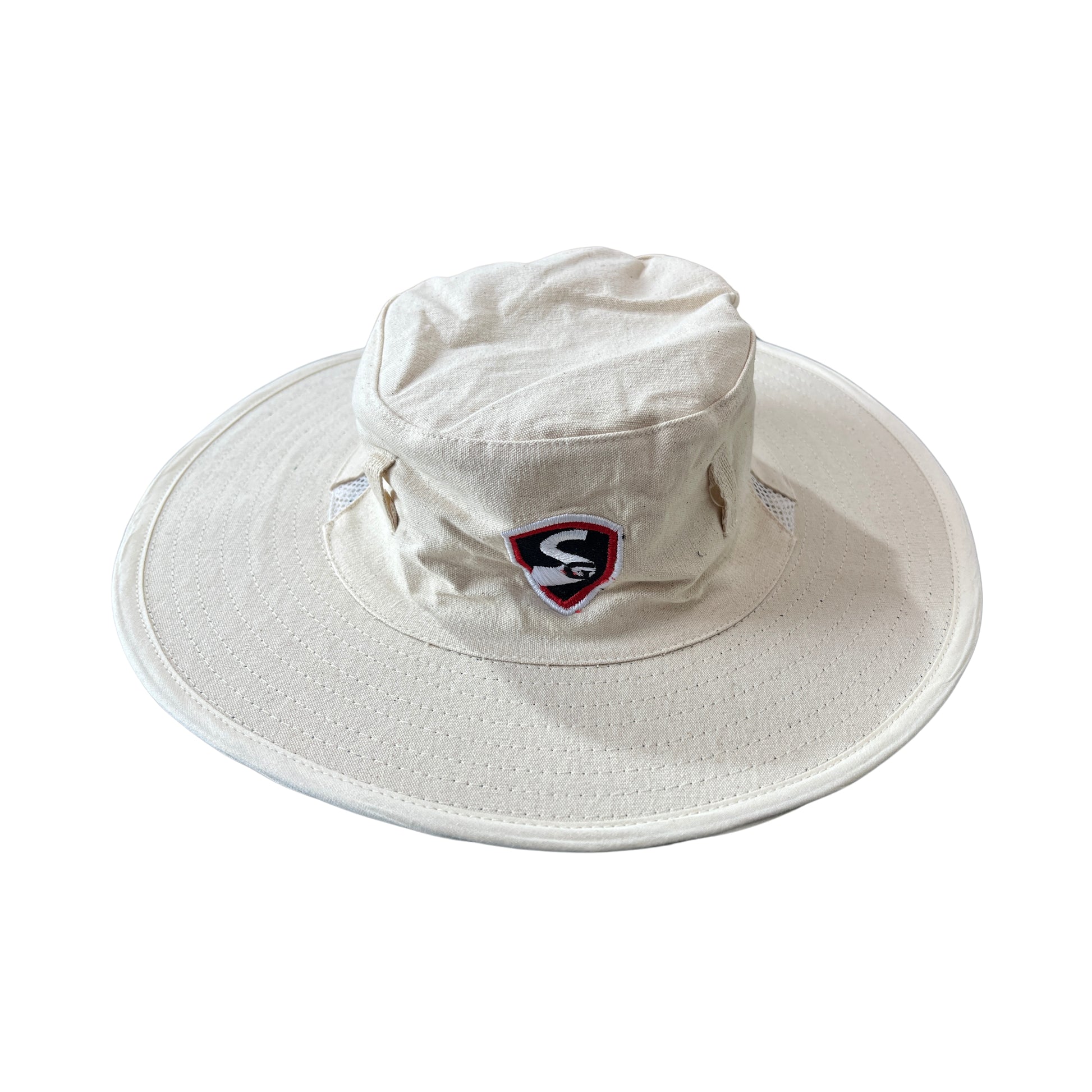 SG Panama Supreme Hat - Natural Off White Sun Hat for Cricket