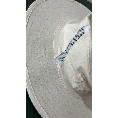 SG Panama Supreme Hat - Natural Off White Sun Hat for Cricket