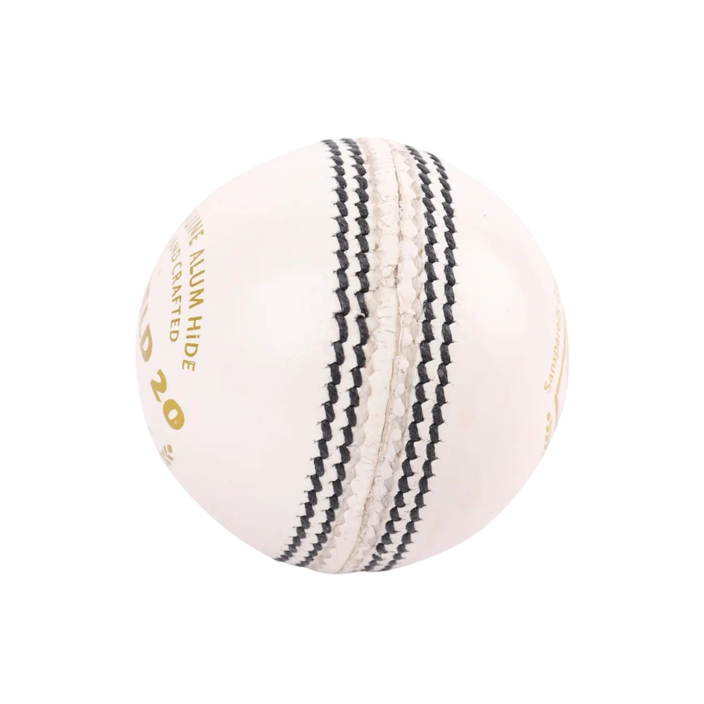 SG Shield 20 White Cricket Leather Ball