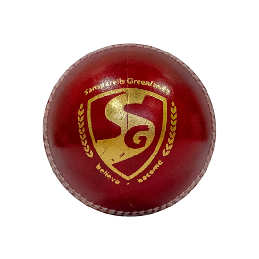 SG Super Red Youth Cricket Leather Ball