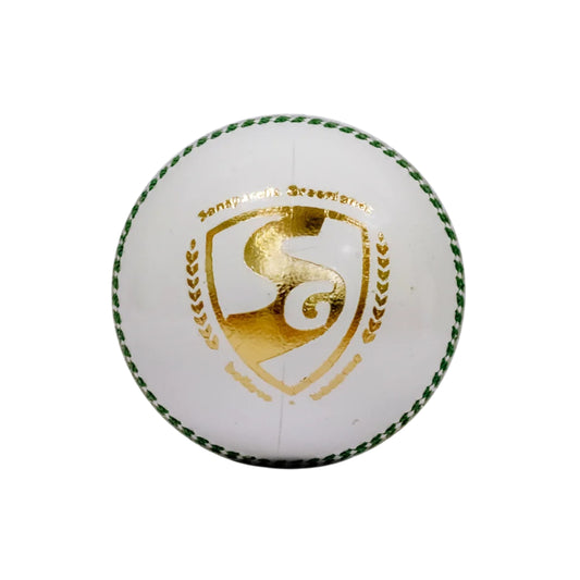 SG Super White Youth Cricket Ball for Juniors