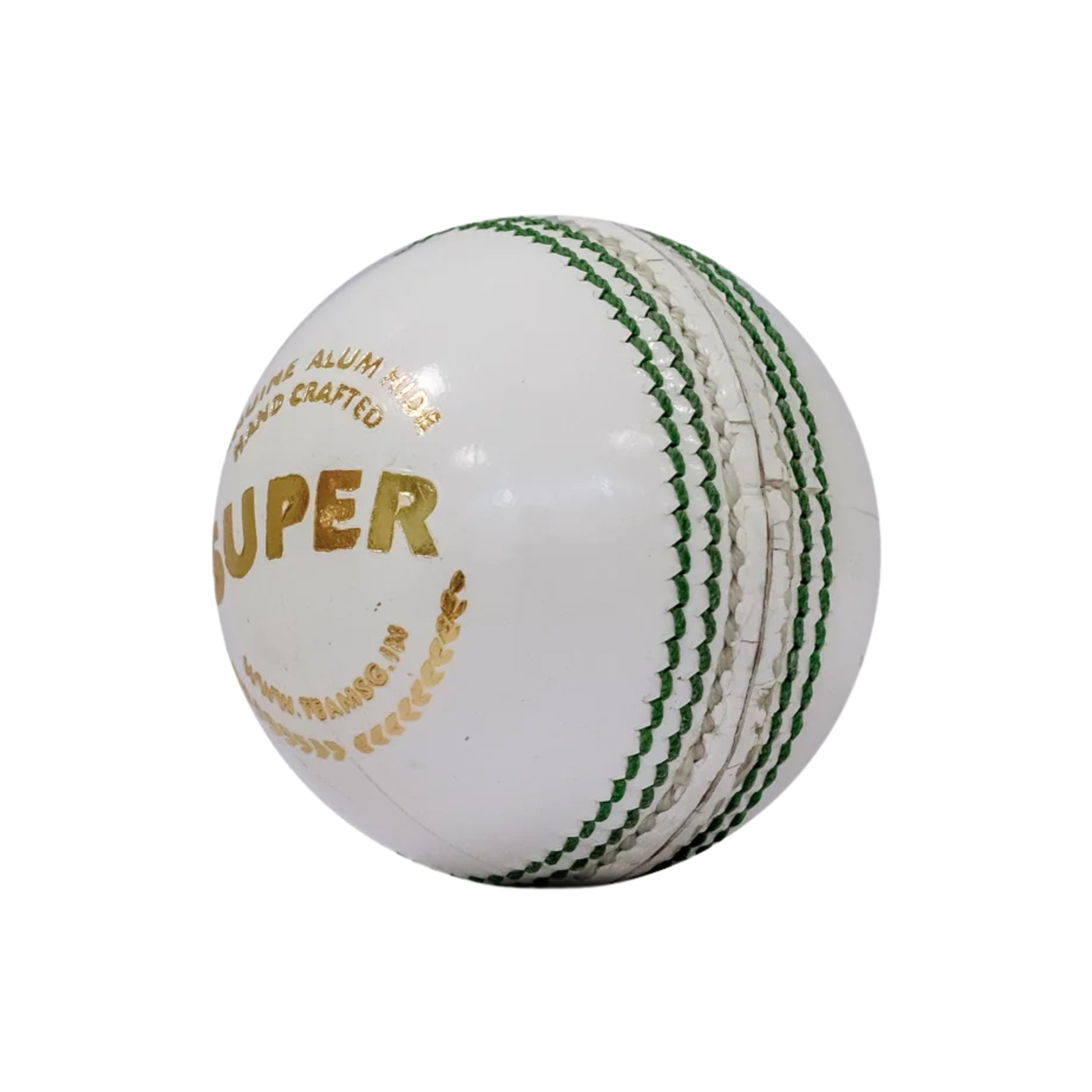 SG Super White Youth Cricket Ball for Juniors