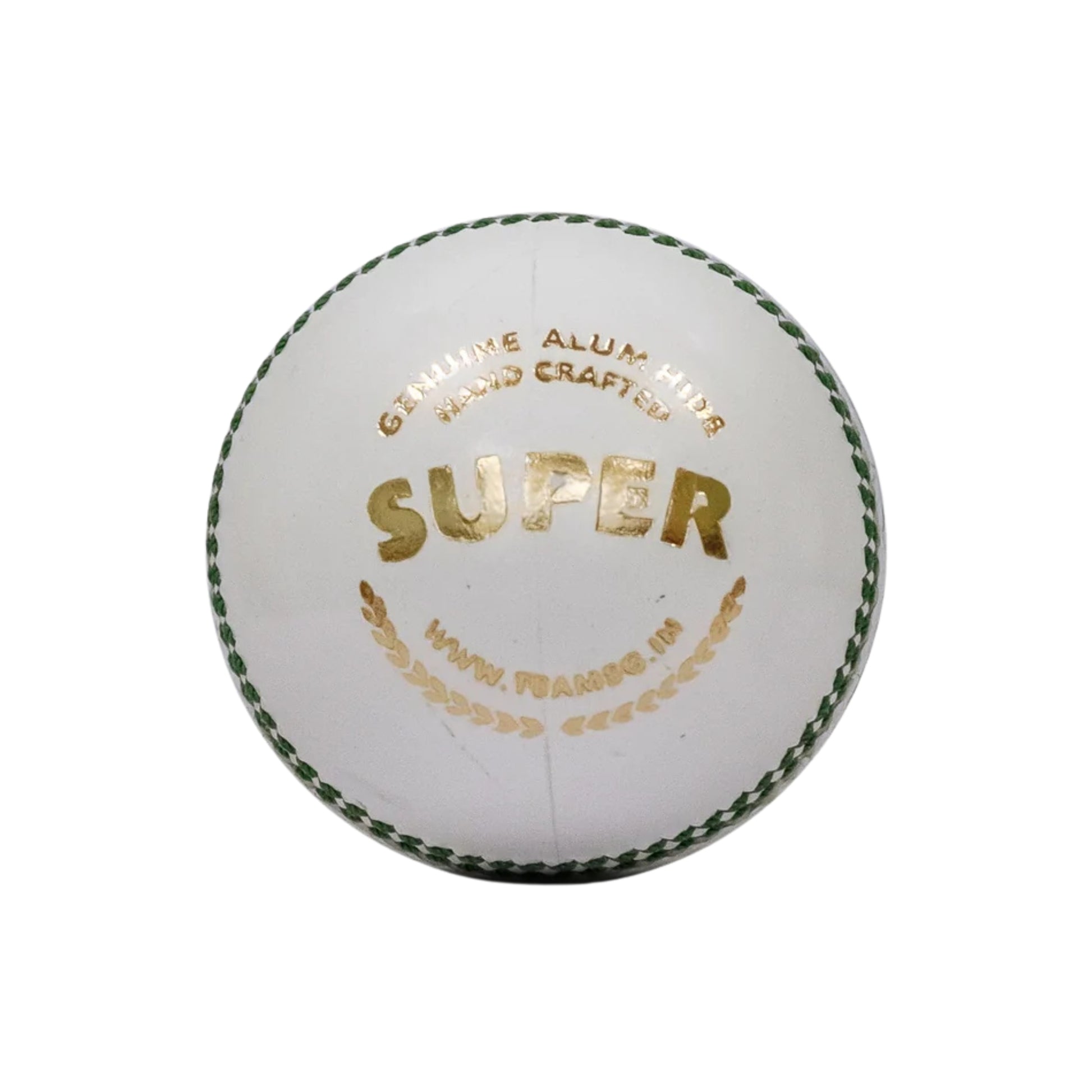 SG Super White Youth Cricket Ball for Juniors