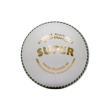 SG Super White Youth Cricket Ball for Juniors