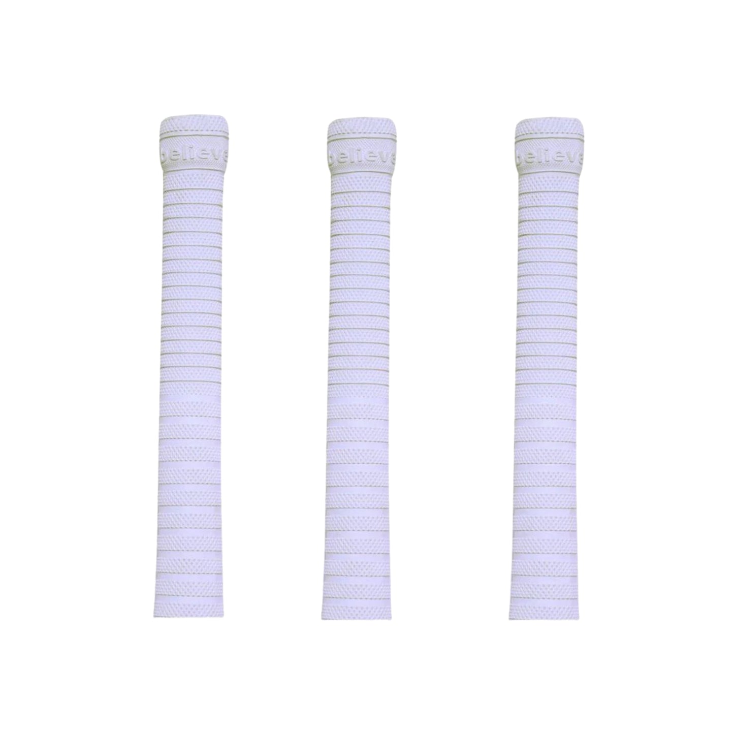 SG White Hexa Cricket Bat Grip 3pc Set