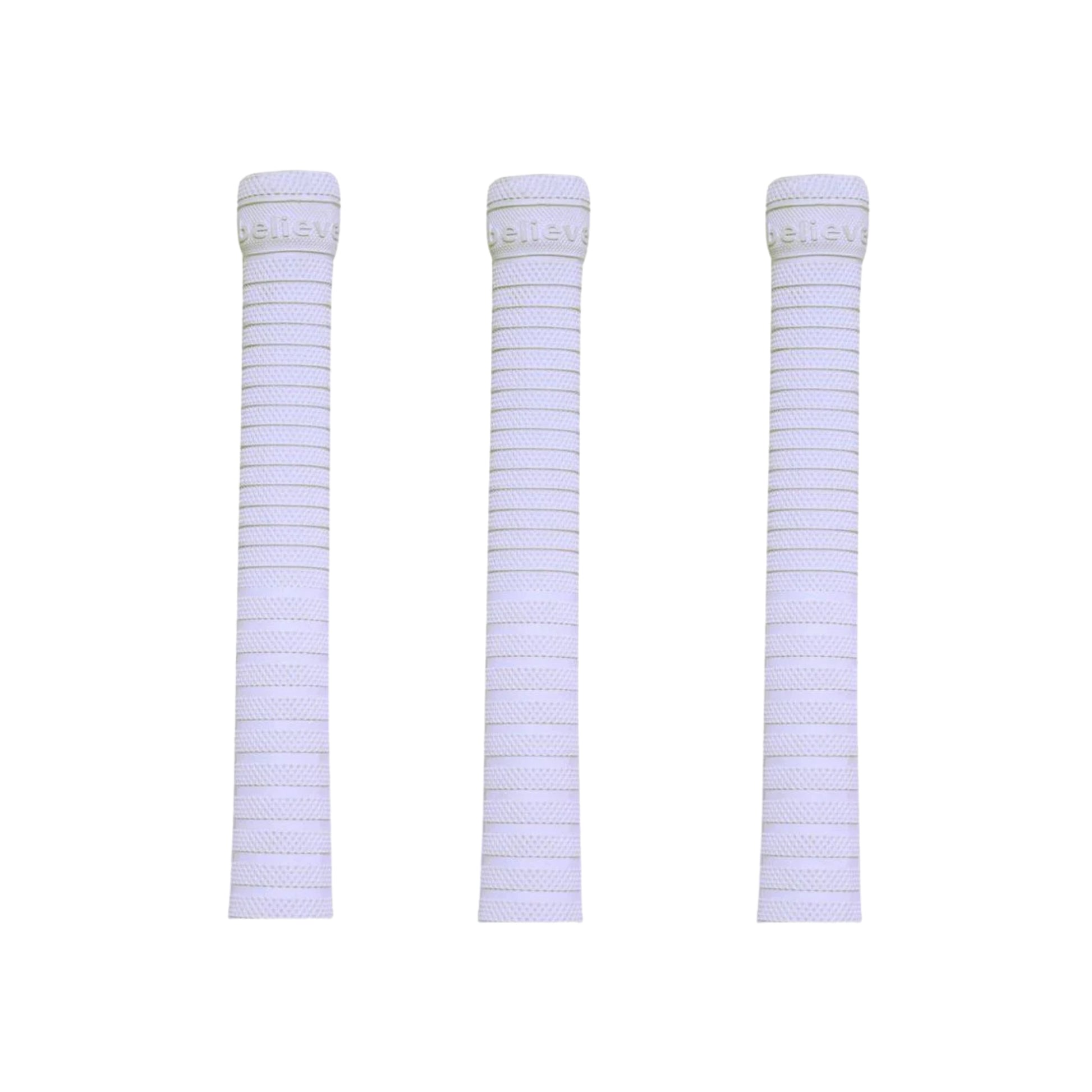 SG White Hexa Cricket Bat Grip 3pc Set