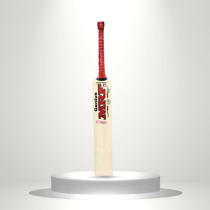 MRF Genius Empower English Willow Cricket Bat - Junior Size 5 (Five)