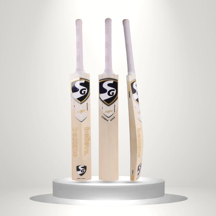 SG Cobra Gold Kashmir Willow Cricket Bat - SH