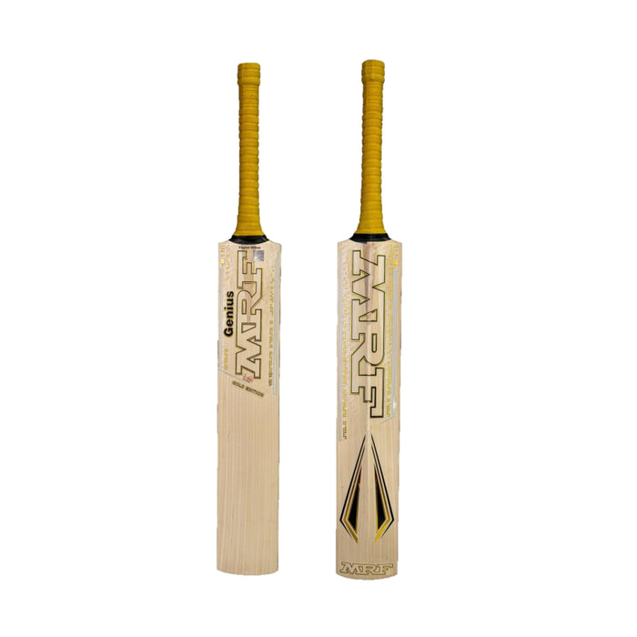 MRF Genius Gold English Willow Cricket Bat - SH