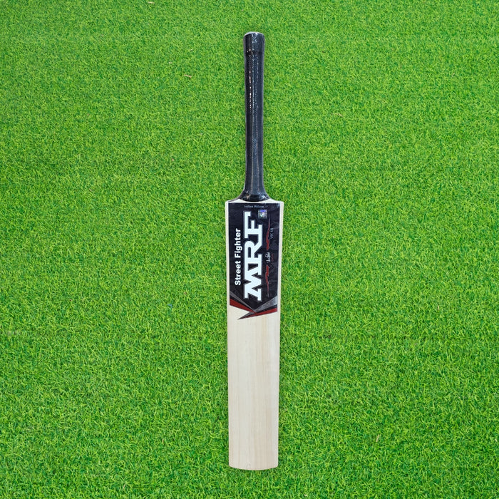 MRF Street Fighter Poplar Willow Tennis Ball Cricket Scoop Bat - SH