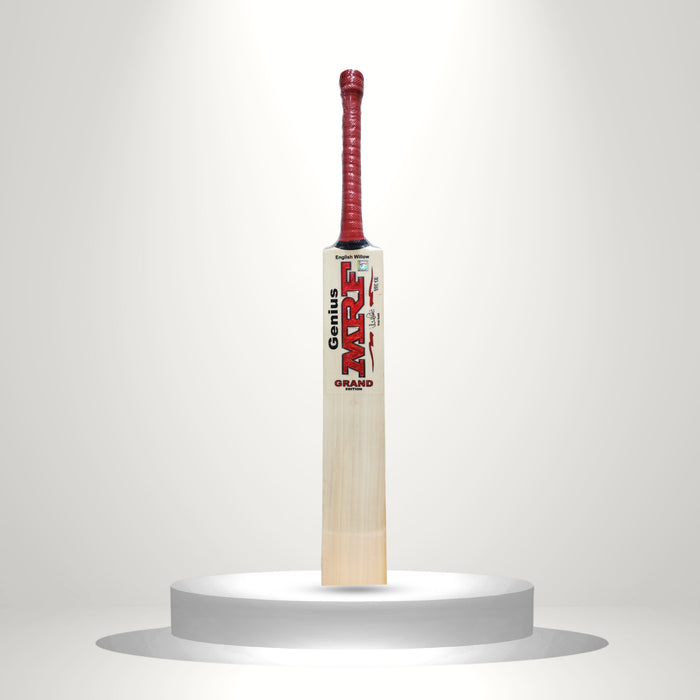 MRF Genius Grand Edition English Willow Junior Cricket Bat - Size Harrow