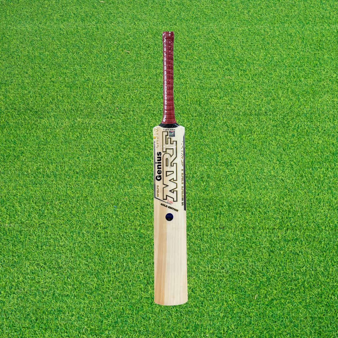 MRF Genius Gold English Willow Cricket Bat - SH