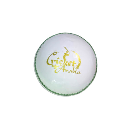 Cricket Arabia Test White Leather Ball (Pack of 6)