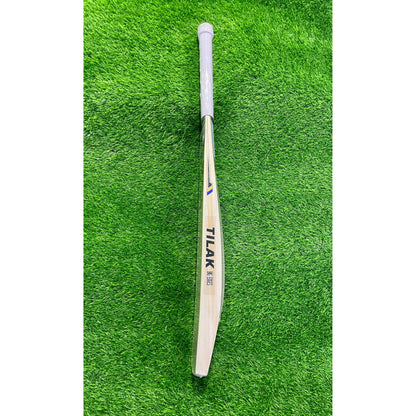 SS TILAK Players Jumbo Tennis Ball Kashmir Willow Cricket Scoop Bat - SH