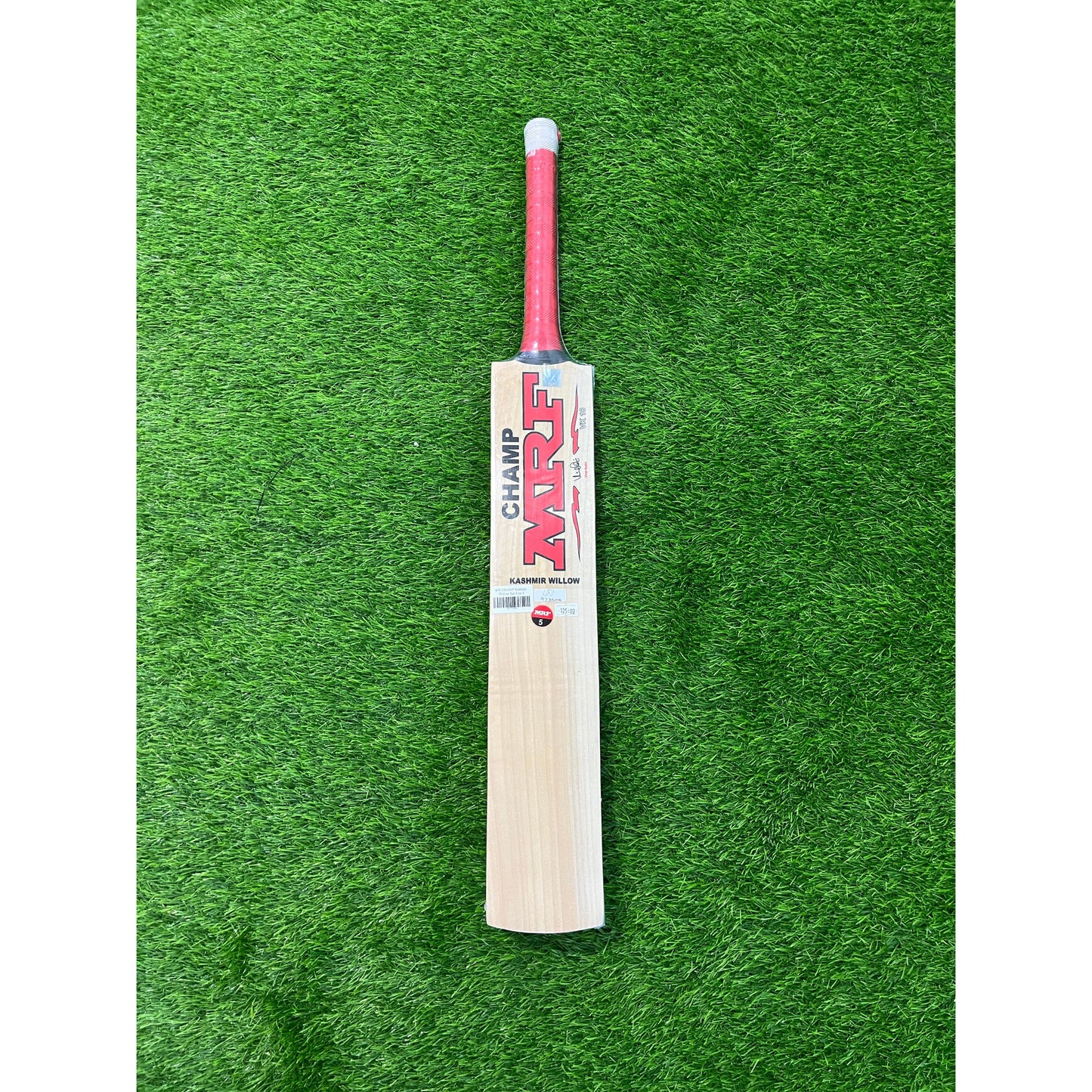 MRF KW CHAMP Kashmir Willow Cricket Bat - Junior Size 5 (Five)