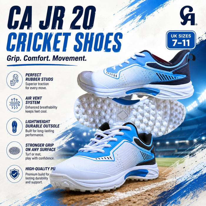 CA JR 20 Cricket Shoes BLUE