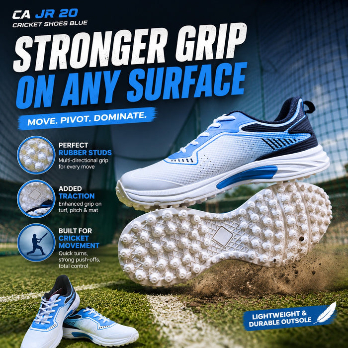 CA JR 20 Cricket Shoes BLUE