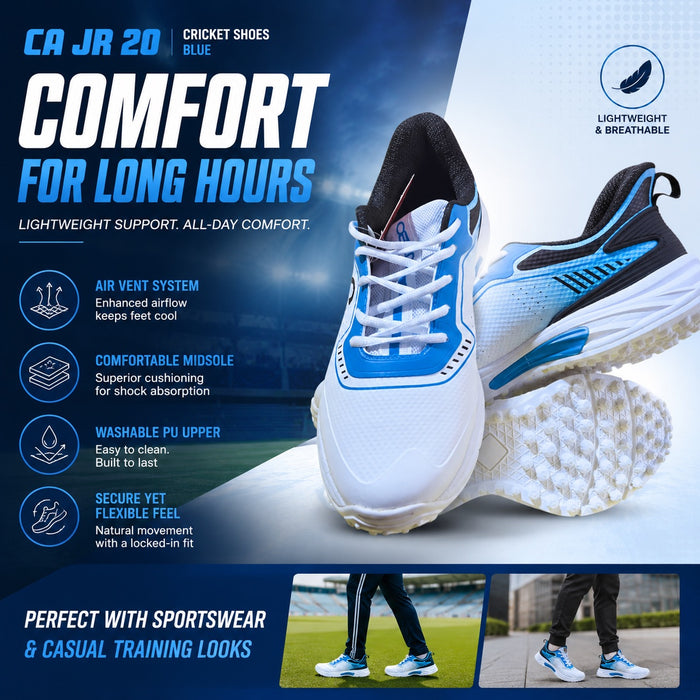 CA JR 20 Cricket Shoes BLUE