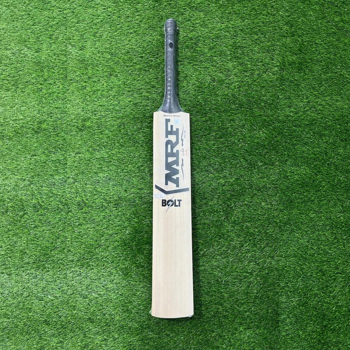 MRF Bolt Premium Hand-Picked Kashmir Willow Adult Cricket Bat - SH