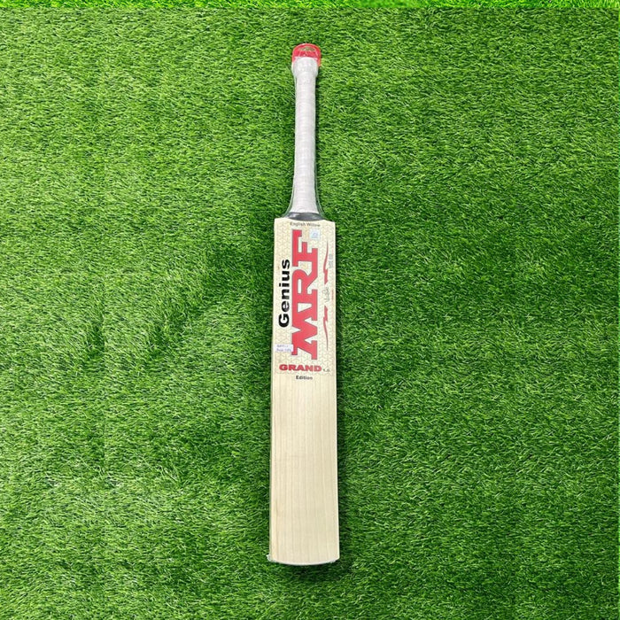 MRF Genius Grand Edition English Willow Junior Cricket Bat - Size Harrow