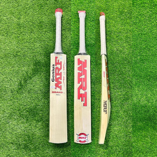 MRF Genius Grand Edition English Willow Cricket Bat - Junior Size 5
