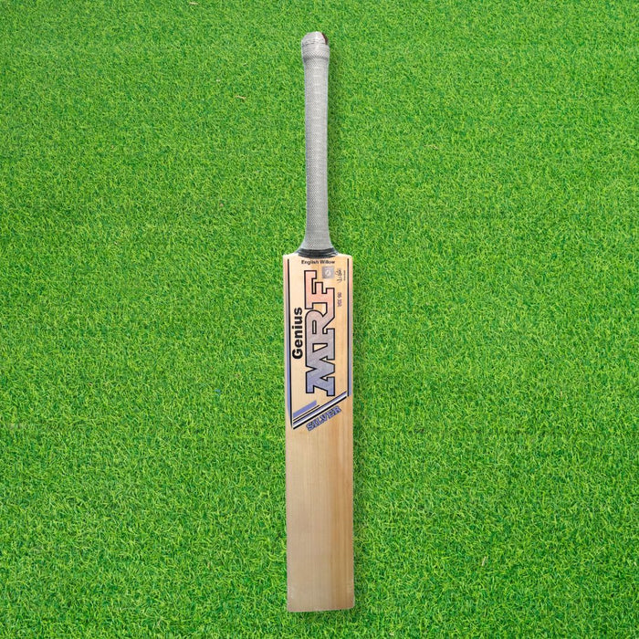 MRF Genius Silver English Willow Cricket Bat - SH