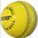 MRF Indoor Cricket Ball - Yellow