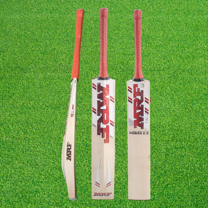 MRF Power English Willow Cricket Kit Set - Complete Cricket Set for Junior