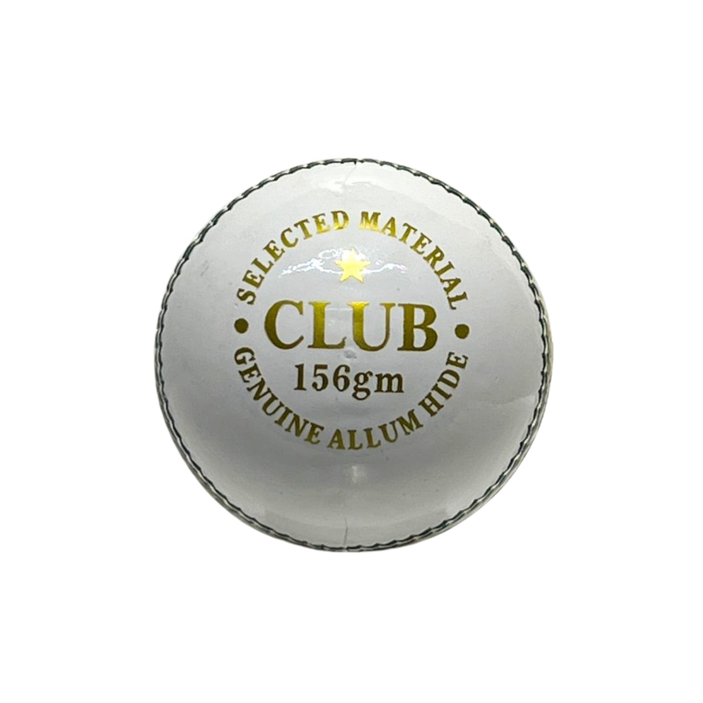 MRF Power White Ball Leather Ball for Cricket (Pack of 6)