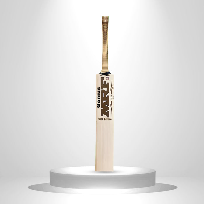 MRF Genius Gold English Willow Cricket Bat - SH