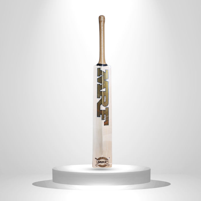 MRF Genius Gold Edition English Willow Cricket Bat - Junior Size 4