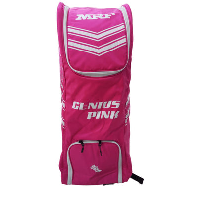 MRF Women's Girls Genius Pink Cricket Kit Set - Complete Cricket Set for Female - Adult Kit and Junior