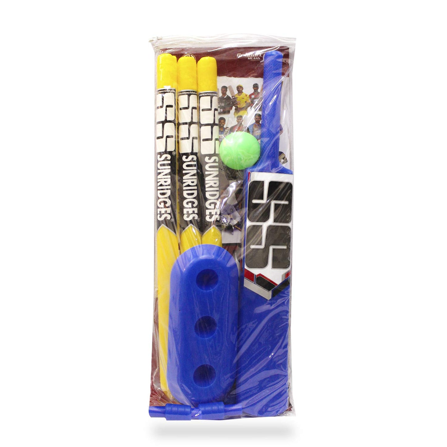 SS Junior Plastic Cricket Kit Set for Beginners