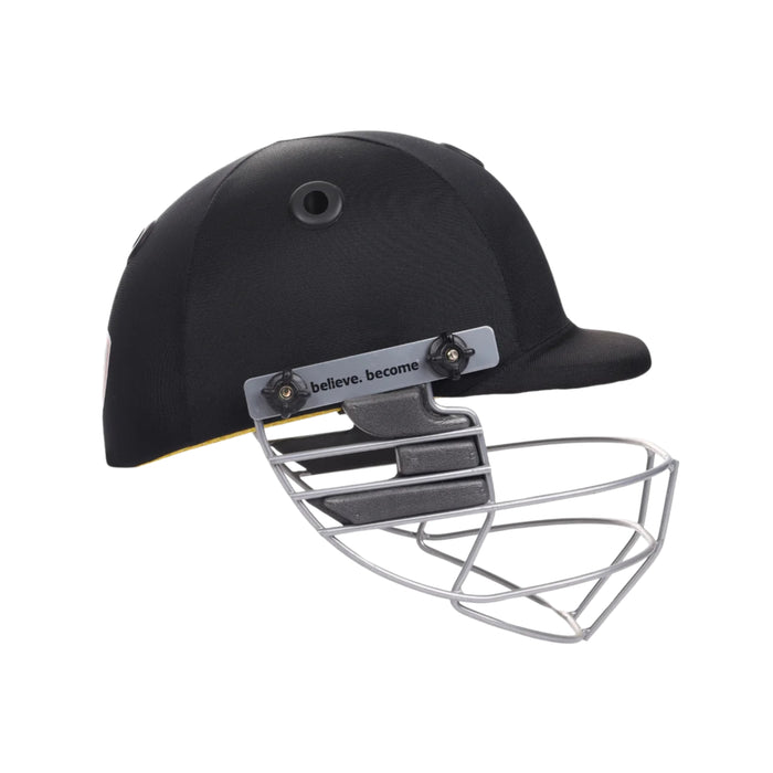 SG Blazetech Black Cricket Helmet