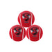 SG SPARK Red Tennis Heavy Cricket Ball - (Pack of 3)