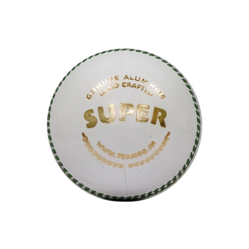 SG Super White Youth Cricket Ball for Juniors