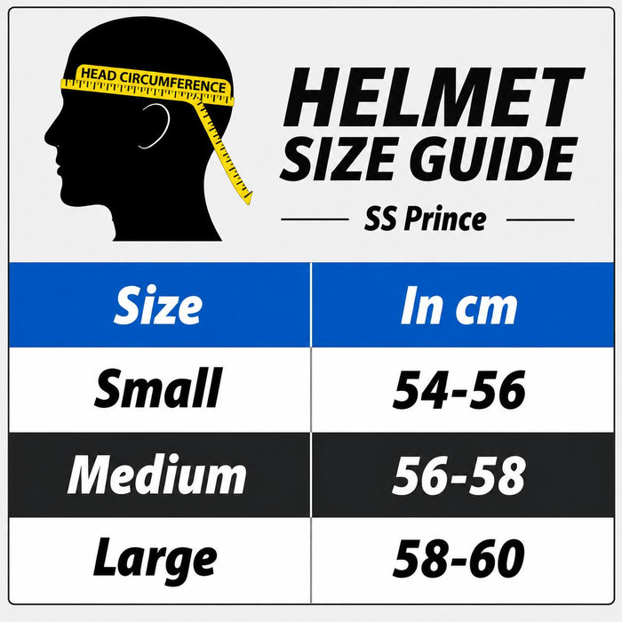 SS Prince Cricket Helmet