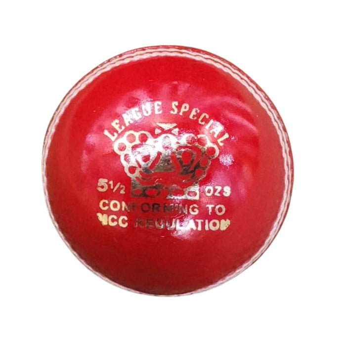 CA League Special Red Cricket Leather Ball