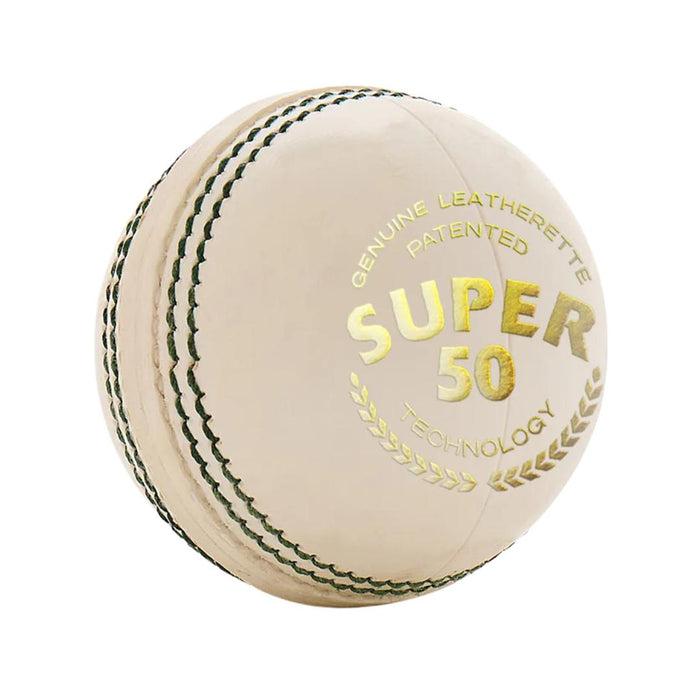 SG SUPER 50 White Cricket Ball