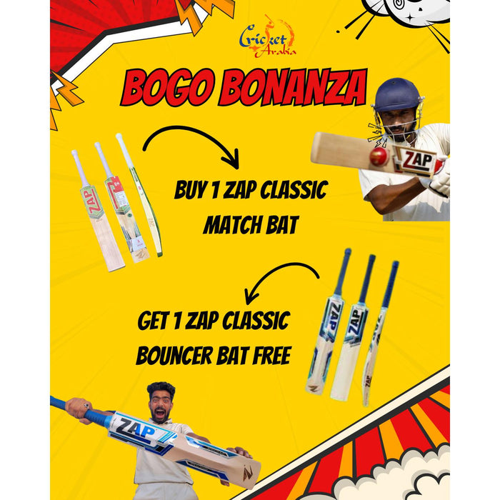 ZAP Classic Match English Willow Cricket Bat - SH